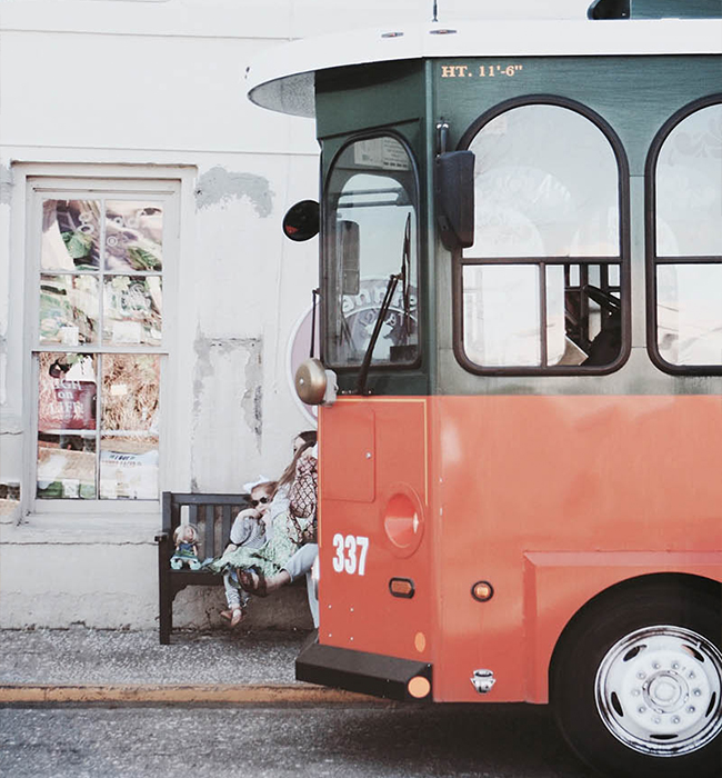 trolley bus Kansas City